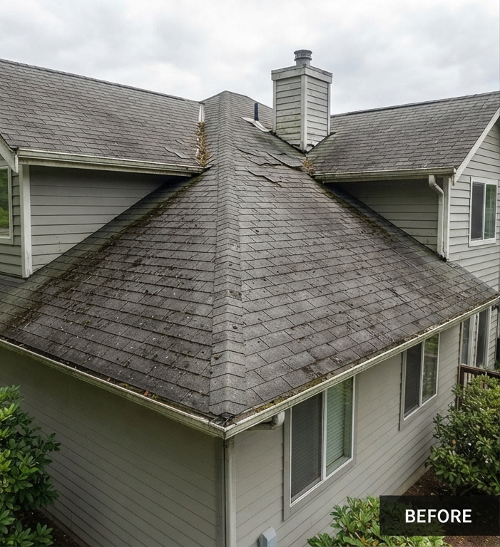 Roof after renovation